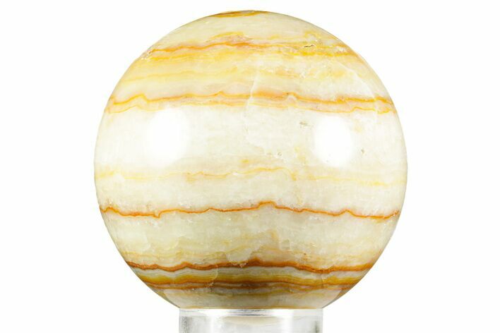 Polished Rainbow Onyx Stone Sphere - California #370895